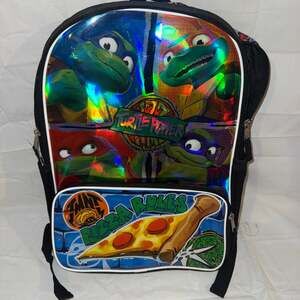 Teenage Mutant Ninja Turtles Backpack with Detachable Lunch Bag